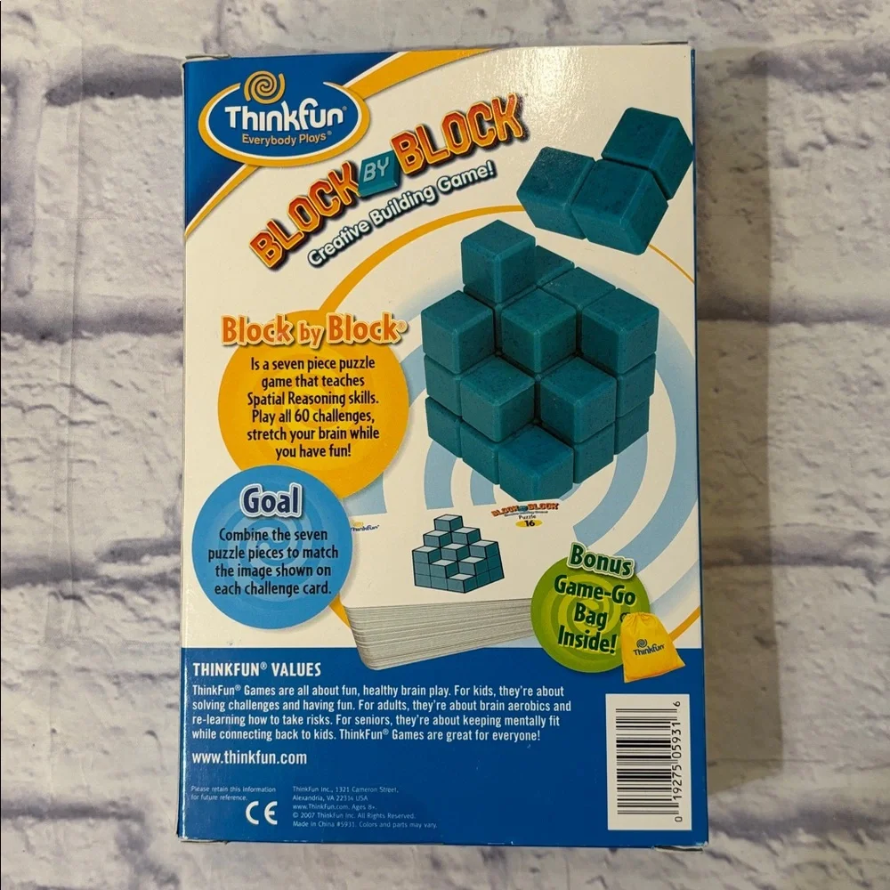 Thinkfun block by